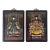 Reverse Painted Chinese Qianlong Emperor & Empress (Nobles) Rosewood Framed Ancestor Paintings - A Pair For Sale