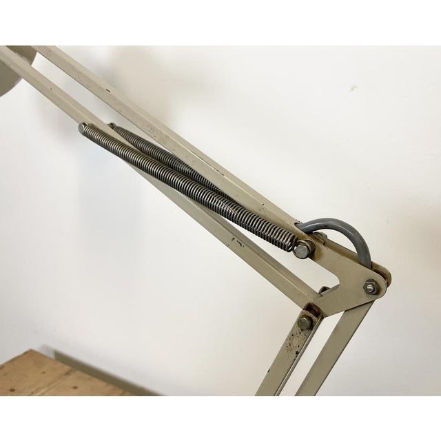 1970s Vintage Beige Architect Table Lamp from Fax, 1970s For Sale - Image 5 of 15