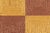 Transitional Part & Parcel Goods Jute Block Runner, 2’6”x8', Topaz and Mustard For Sale - Image 3 of 4