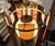 Mid 20th Century Danish Modern Teak Wood Smoked Acrylic Panel Swag Pendant Lamp For Sale - Image 4 of 5