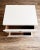 1970s Mid Century Modern White Nightstand For Sale - Image 9 of 12