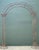 This vintage patinated metal garden arch is a beautifully weathered architectural accent that brings timeless charm to...