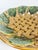 Yellow and Green Ceramic Bread Basket, France, 1950s For Sale - Image 10 of 14