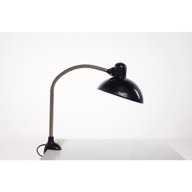Bauhaus Bauhaus Table Lamp by Christian Dell for Kaiser, 1930s For Sale - Image 3 of 14