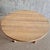 Round Dining Table in Natural White Oak Finish For Sale - Image 10 of 11