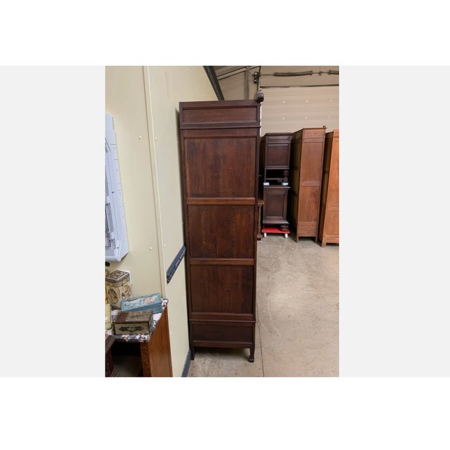 Age: circa 1910 Wood type: solid oak Condition: very good, meticulously maintained, fully restored original condition...