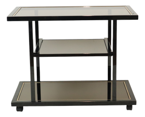 Bar Cart by Roger Van Hevel for Belgo Chrome, 1970s