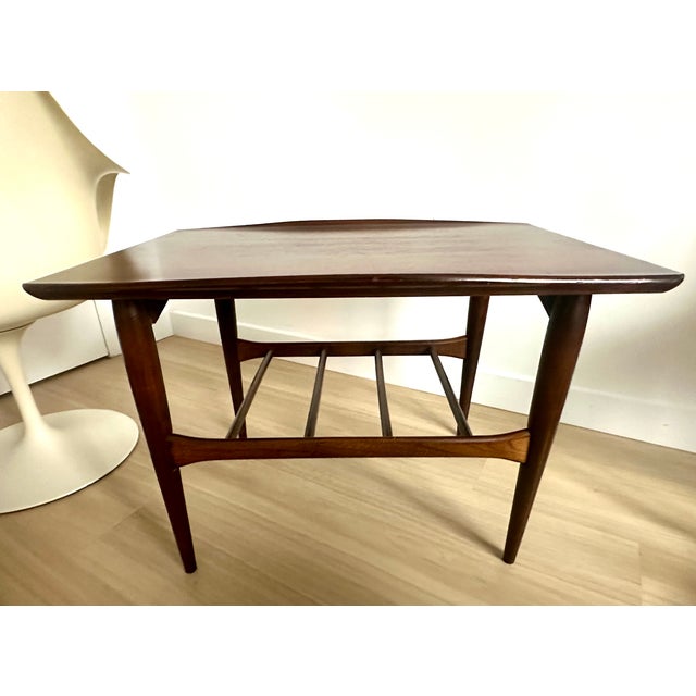 1960s 1960s Grete Jalk Walnut Coffee Table Glostrup Danish Mid Century Modern For Sale - Image 5 of 8