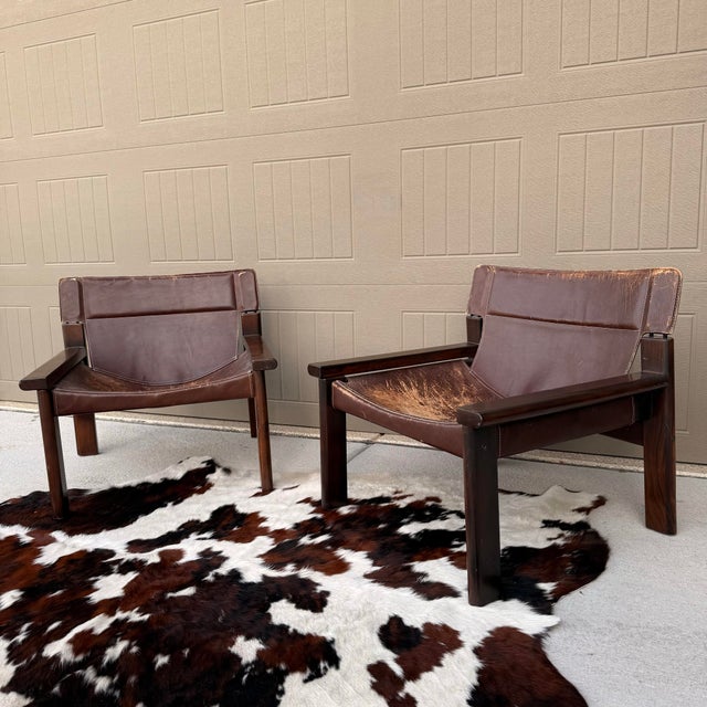 Pair of Sergio Rodrigues for Oca Lounge Chairs For Sale - Image 11 of 11
