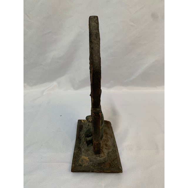 1960s Seated Buddha in Temple Carving For Sale - Image 5 of 8