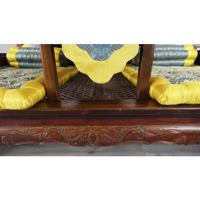 Late 19th Century Chinese Imperial Luohan Bed For Sale - Image 10 of 14