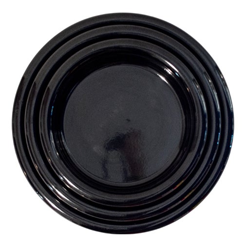 Metal Plates Centrepiece by Gianfranco Frattini for Progetti, 1970s, Set of 3 For Sale