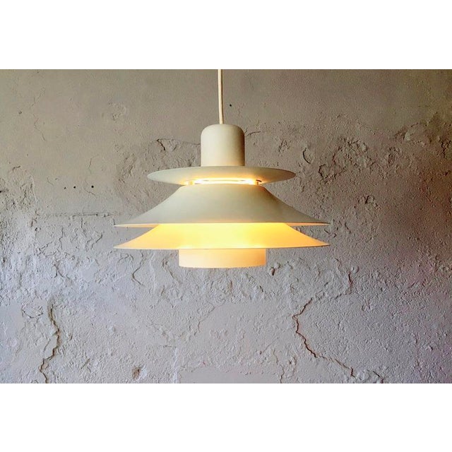 Metal Vintage Danish Pendant Lamp, 1960s For Sale - Image 7 of 7