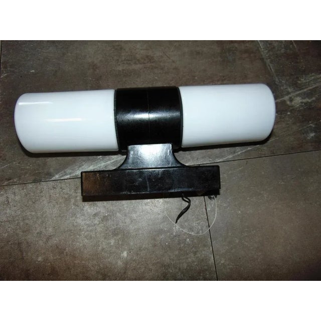 Black Vintage Wall Lamp, 1960s For Sale - Image 8 of 8