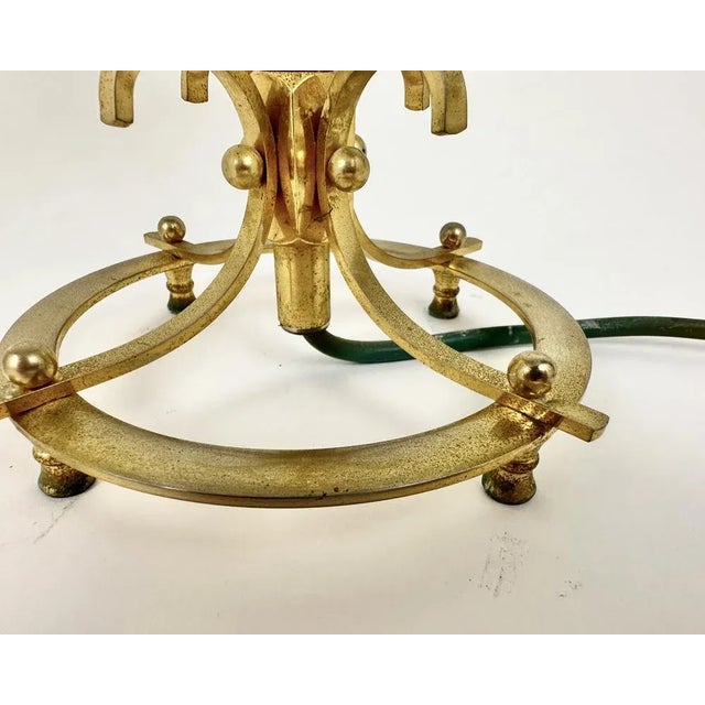 Table Lamps with Lead Crystal Shades, France, 1960s, Set of 2 For Sale - Image 10 of 11