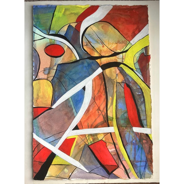 Original watercolorr painting on heavy paper signed right hand side 15 x 22 unframed