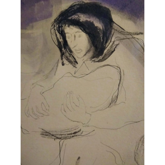 Modern Antoni Clave, Untitled, 1939, Mixed Media on Paper, Framed For Sale - Image 3 of 8