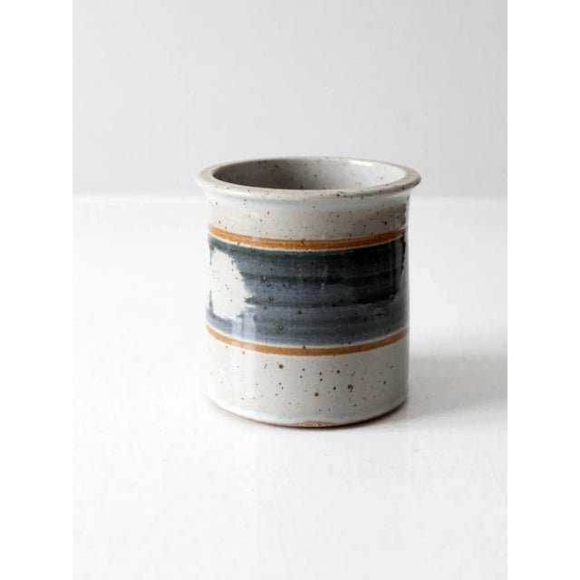 Vintage Studio Pottery Cachepot For Sale - Image 6 of 9