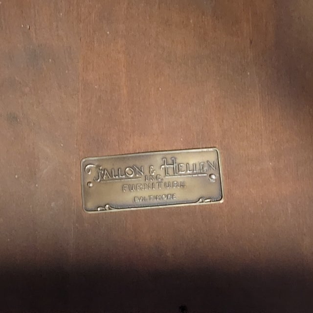 Antique Baltimore Mahogany Pembroke Accent Table For Sale - Image 10 of 10