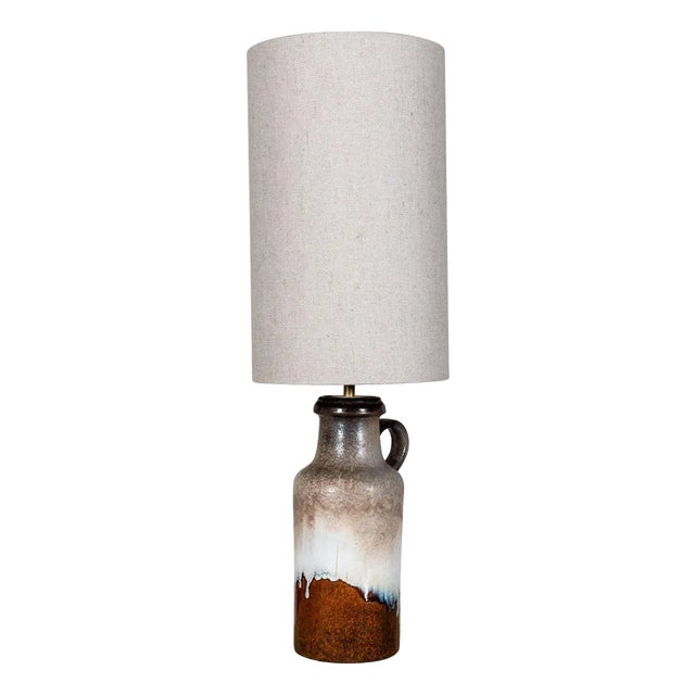Antique Ceramic Table Lamp For Sale