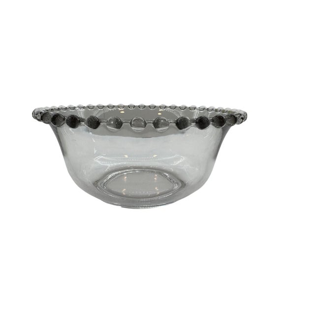 Mid 20th Century Mid 20th Century Imperial Glass Candlewick Cottage Cheese Bowl For Sale - Image 5 of 14