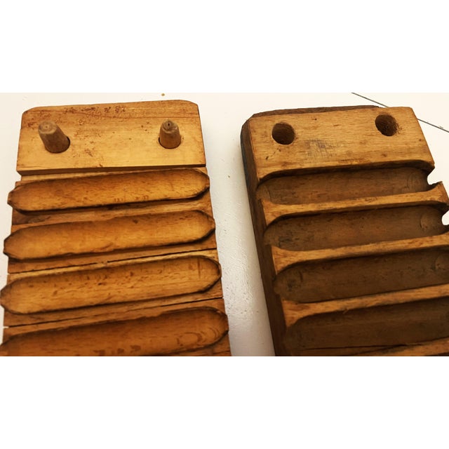 Vintage GDR Wooden Cigar Press Mold from VEB Holzverarbeitungswerk Rennsteig, 1960s For Sale - Image 17 of 18