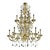 Imperial Gold Curls Murano Glass Venetian Chandelier by Simoeng For Sale - Image 9 of 9