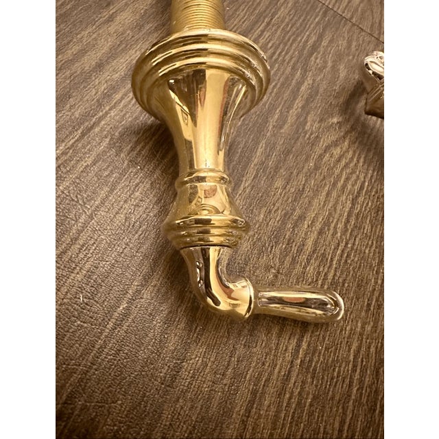Kohler K 394 4 Pb Devonshire Polished Brass Bathroom Sink Faucet For Sale In Pittsburgh - Image 6 of 8