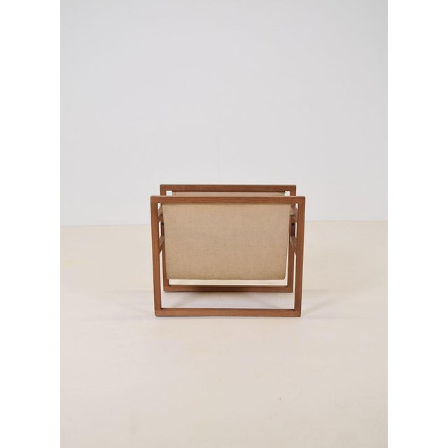 Danish magazine holder designed by Henning Wind-Hansen and manufactured by Sika Møbler in the 1960s. This iconic magazine...