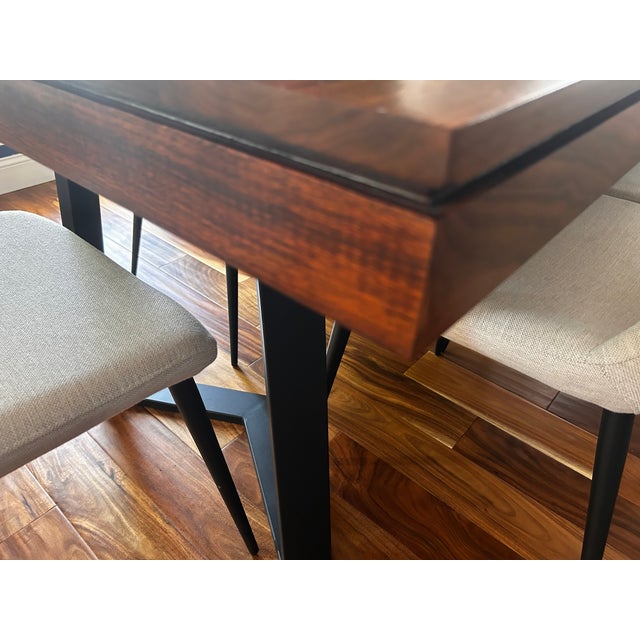 2020s Walnut Dining Table For Sale - Image 5 of 5