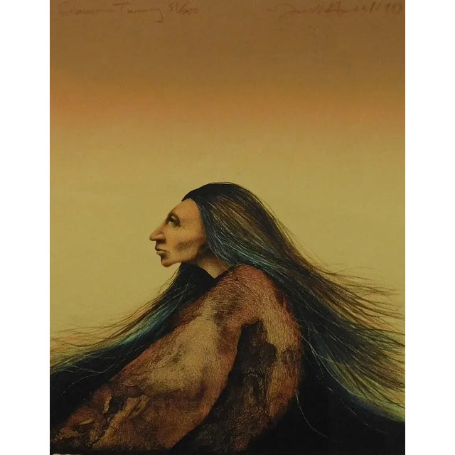 "Seasons Turning" by Frank Howell Original Limited Edition Lithograph on Arches Buff Paper Hand signed & titled & numbered...