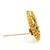 Charming Victorian crescent moon and star brooch crafted in 15 karat yellow gold and accented with an old-cut diamond...