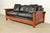 L. & J. G. Stickley Mission Oak Arts & Crafts Bow Arm Sofa For Sale - Image 13 of 13