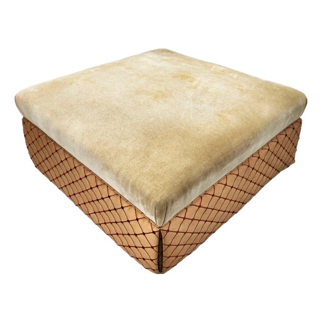 Walter E Smithe Cocktail Ottoman For Sale
