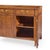 Baker Walnut and Brass Buffet Credenza For Sale - Image 9 of 11