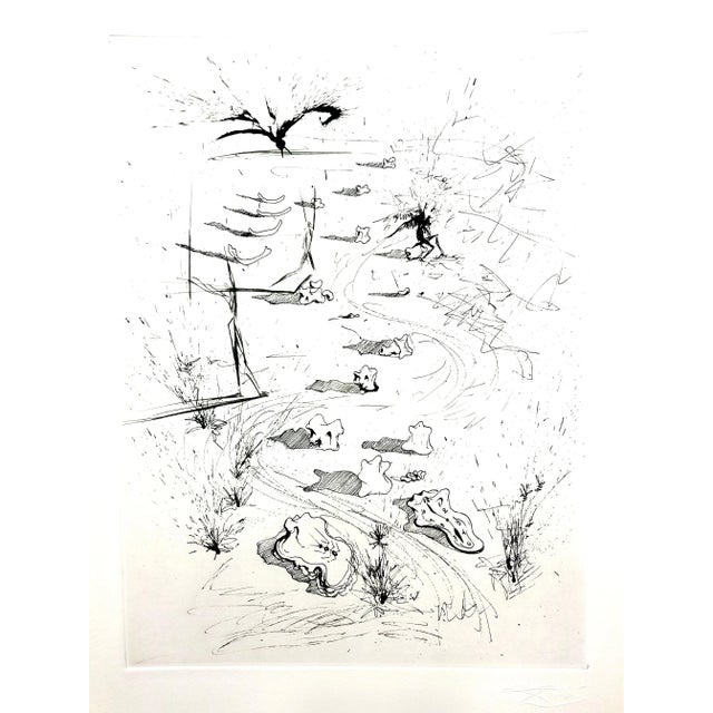The Trenches Etching by Salvador Dali, 1967 For Sale - Image 10 of 10