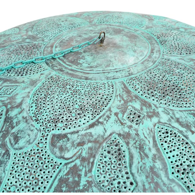 2020s Contemporary Copper Utan Pendant Light Small For Sale - Image 5 of 11