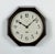 Glass Industrial Bakelite Brown Wall Clock from Smith Electric, 1950s For Sale - Image 7 of 17