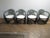 1970's Chromcraft Casala Casalino Alexander Begge Smoked Acrylic Space Age Table and Four Chairs For Sale - Image 9 of 16
