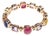 Bochic "Capri" Vintage Diamond, Ruby & Sapphire Bangle Set In 18K & Silver For Sale