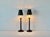 Late 20th Century Georgian Style Mahogany Brass Candlestick Table Lamps - a Pair For Sale - Image 18 of 18