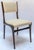 1950s Set of 12 Carlo De Carli Attributed Dining Chairs in Ivory Linen For Sale In Los Angeles - Image 6 of 10