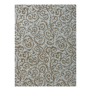 Peter Fasano Fiddlehead Linen Fabric in Harvest 3 1/2 Yards For Sale