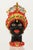 Folk Art Pair of Sicily & More Handcrafted Ceramic Moore Head Vases by Caltagirone For Sale - Image 3 of 6