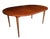 Danish Extendable Dining Table in Teak For Sale