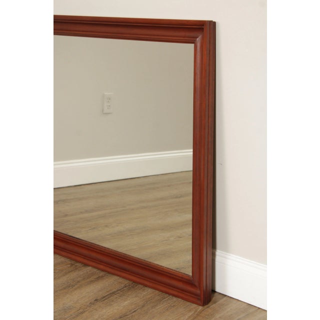 Henkel Harris Traditional Carved Cherry Wall Mirror For Sale - Image 10 of 12