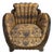Mid-Century 1900 Deconstucted Style Barrel Lounge Chair For Sale
