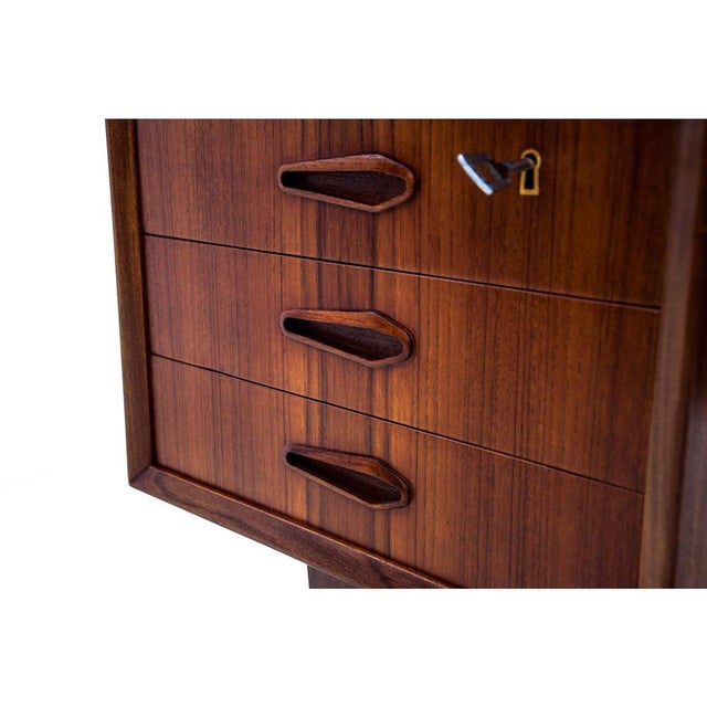 Vintage Danish Teak Desk, 1960s For Sale - Image 10 of 16