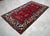 1960s Authentic Turkish Rug, Red & Indigo Wool Carpet, Hand-Spun Anatolian Rug, Sustainable Antique Rug For Sale - Image 4 of 16