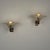 Metal Sculptural Bullicante Glass Wall Sconces from Barovier & Toso, 1940s, Set of 2 For Sale - Image 7 of 18